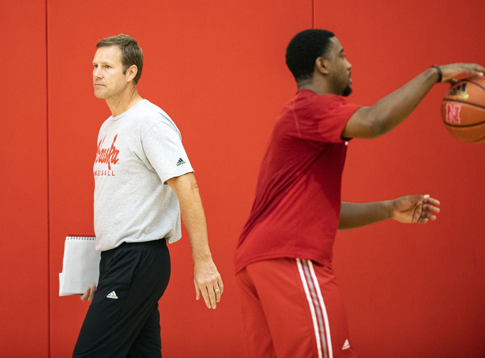Nebraska men's hoops practice, 7.23